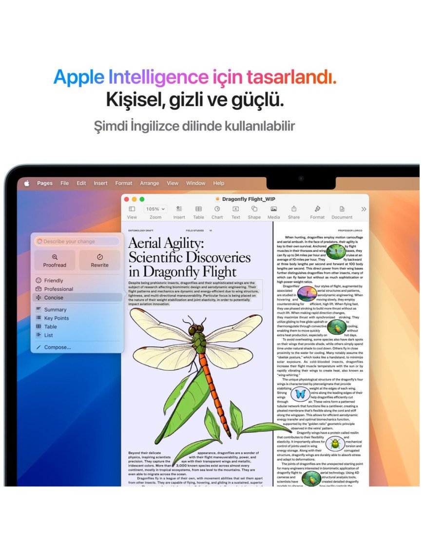 Apple MacBook Air M4 16GB 512GB SSD macOS 13" Taşınabilir Bilgisayar Gök Mavisi MC6U4TU/A